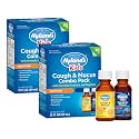 Hyland's Kids Cough Syrup and Mucus Relief Daytime and Nighttime Combo Pack,Kids Medicine for Ages 2-12,Grape Flavor,Promotes Sleep,Cough,Runny Nose,Mucus-and Congestion,(Pack of 4)