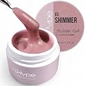 IN.HYPE UV/LED Camouflage Builder Gel for Nail Extension/Strengthening (Shimmer Nude)