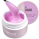 IN.HYPE UV/LED Professional Hard/Builder Gel for Nail Extension/Strengthening/Overlays File Off (SUGAR)