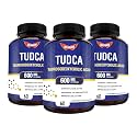 HYPEFIT TUDCA 600 mg for Extra Strength – Fatty Liver and Gallbladder Detox | Supports Fat Absorption – 60 Capsules (Pack of 3)
