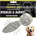 Hyper Pet Doggie Tail Interactive Plush Automatic Dog Toy, Wiggles, Barks