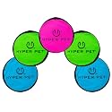 Hyper Pet Flippy Flopper Flying Disc Soft Dog Toy 9 Inch, Floats, 5 Pack