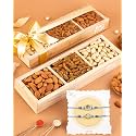 HyperFoods® Ramzan Gift Hampers 350 Grams Dry Fruits Hamper Cashews Almonds Rasins DryFruit Gift Box DryFruit Eid Mubarak Gift Box Dry Fruits Combo Pack Eid Gift Hamper DryFruits