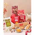 Hyperfoods® Rakhi Hamper For Brother Rakhi For Brother And Bhabhi Rakhi Gift Hamper Rakhi Gift For Brother Rakhi Hamper For Brother And Bhabhi Rakhi Gifts Hamper Tray Tea Dryfruits Bhai Bhabhi Rakhi