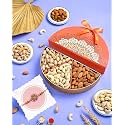 HyperFoods® Christmas Gift New Year Gifts Dry Fruits Binge Box Pack of 3 Dry Fruit Cashews Almonds Pistachios 280 Grams DryFruits Combo Happy Dry Fruits New Year Gift Christmas Gifting Box