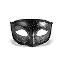 HyperFun Masquerade Mask for Men Classic Vintage Venetian Mens Mask Lightweight Gentle, Specially for Costume, Theme Parties