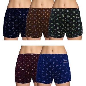 Hyra Women Bloomer PantiesPack of 5