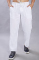 Hyraa Club Relaxed Men White Trousers