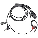 HYS G Shape Walkie Talkie Earpiece W/Mic PTT for Motorola Talkabout Radio