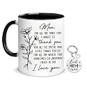 Hyturtle Mom Coffee Mug 11oz - Sentimental Gift for Mom - Birthday, Mothers Day, Christmas