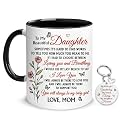 Hyturtle To My Daughter Coffee Mug 11oz For Daughter From Mom - Mom's Choice For Mother's Day, Birthday, Christmas