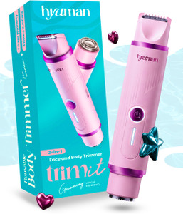 Hyuman TrimIt 2-in-1 Face Bikini Trimmer