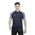 HYVE Falcon Cycling Jersey with Super Premium Fabric || Quarter Zipper || Three Back Pockets || Reflectors || Bike Shirt || Short Sleeve || Lightweight || Side Mesh