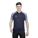 HYVE Falcon Cycling Jersey with Super Premium Fabric || Quarter Zipper || Three Back Pockets || Reflectors || Bike Shirt || Short Sleeve || Lightweight || Side Mesh