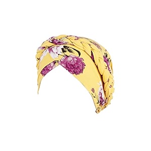 elegant braid muslim hijab turban head wrap cap headwear india hat cancer chemo caps