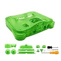 Hzxkqmil Replacement Full Housing Shell for N64 Retro Video Game Console