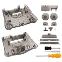 Hzxkqmil Replacement Full Housing Shell for N64 Retro Video Game Console