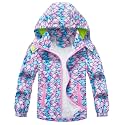HZXVic Toddler Boys Raincoat Waterproof,Lightweight Kids Rain Poncho Jacket Windbreaker Outwear Coat