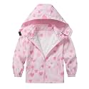 HZXVic Toddler Boys Raincoat Waterproof,Lightweight Kids Rain Poncho Jacket Windbreaker Outwear Coat
