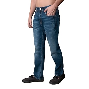 isol Mens Premium Baggy Jeans Loose