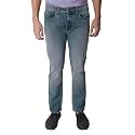 i'sol Men's Casual Stretchable Solid Denim Tapered Fit Carrot Jeans