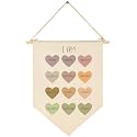 I Am Kind- Positive Affirmations Wall Art- Flag Decor Gift for Baby Boys Girls Newborn Kids- Banner Pennant Wall Sign Gift for Nursery Baby Room Playroom Bedroom