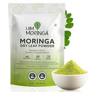 moringa powder 1kg 100 natural drumstick leaf powder good for skin hair healthy plant based powder  no added chemicals amp preservatives  direct from farm