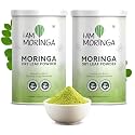 Moringa Powder 200 gm,100% Natural Drumstick Leaf Powder. Good for Skin, Hair healthy plant based with No chemicals and preservatives (100 gm x 2).