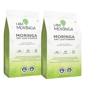 moringa powder 500 gm 100 natural drumstick leaf powder good for skin hair with no chemicals and preservatives 250 gms x 2