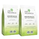 Moringa Powder 500 gm, 100% Natural Drumstick Leaf Powder. Good for skin, hair with no chemicals and preservatives (250 gms X 2)