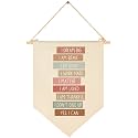 I Dream Big-I Am Brave-Invigorative Flag Decor Gift for Baby Girls Boys Newborn Kids-Banner Pennant Wall Sign Gift for Nursery Baby Room Bedroom Playroom -New Home Birthday Christmas Gift