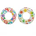 I K IMPEX Swimming Ring Swim Tube for Kids Swimming Learing Ring for Girls and Boys Swimming Tube Inflatable Swim Ring (3-8Year) (Size - 24''inch) (Swim Ring) (Pack of 2)