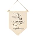 for I Know The Plans- Bible Verse Sign-Scripture Decor-Flag Decor Gift for Baby Boys Girls Newborn Kids- Banner Pennant Wall Sign Gift for Nursery Baby Room Playroom Bedroom Decor