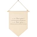 I Love You in The Morning-Flag Wall Decor Gifts for Baby Boys Girls Kids-Canvas Pennant Banner Pennant Wall Decor Gifts for Nursery Baby Room Playroom Homeschool Reading Room Bedroom