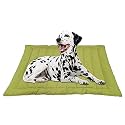 I WISH Polyester Quilted Pet Bed Mattress|Washable Pet Bed| Light Weighted Dog Flat Mat (Medium) 100 x 66 cm