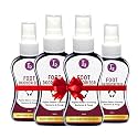 Foot Spray Deodorizer | Foot Sanitizer &amp; Shoe Deodorant Spray for Men &amp; Women | 50ml (Pack of 4)