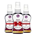 Foot Spray Deodorizer | Foot Sanitizer &amp; Shoe Deodorant Spray for Men &amp; Women | 50ml (Pack of 3)