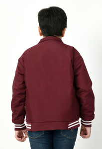 IAC Full Sleeve Striped Boys Jacket