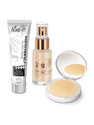 Iba Foundation + Compact + Primer Face Makeup Combo (Snow White)