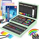 iBayam 150-Pack Deluxe Art Set – Drawing, Painting & Coloring Kit