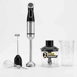 iBELL AEROMIX500 1200W 4-in-1 Hand Blender 2-Year