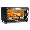 iBELL 3.2L Air Fryer For Home |800W, Feather Touch Control, 6 Preset Cooking Modes, Adjustable Temperature, One Basket with Steam Rack, Oil-Free Healthy Cooking (Black)