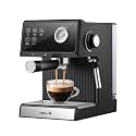 IBELL Espresso Machine, Coffee Maker Machine for Home, 1200 W, 20 BAR, 2 Year Warranty, Touch Controls, Milk Frothing, Temperature Control System for Espresso, Cappuccino, Americano, BARISTAMAX300