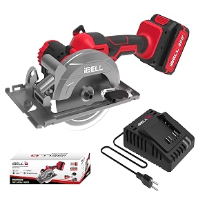 ibl bc69-42 cordless brushless circular saw  20v compact wood cutting tool 125mm blade5500 rpm high-speed precision cutterportable saw carpentry diy amp construction  2ah battery and charger