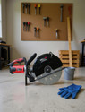 iBELL CC40-38 Concrete Saw, Electric, 4700RPM 16 inch Manual Cutter
