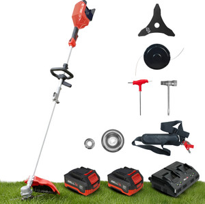 ibell ibl bb20-60 brushless brush cutter 20v20v5800 rpm2x40ah batterydual charger cordless grass trimmer