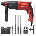iBELL IBL RH20-39 Rotary Hammer Drill|500W,0-850 RPM,1.5J Impact Energy|20mm SDS Plus&13mm Additional Chuck|20mm Concrete Drilling|Forward/Reverse,Variable Speed Trigger|6-Month Warranty