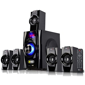 ibell ibl2045dlx 51 home theater speaker system multimedia with fm stereo bluetooth usbsdmmcaux function