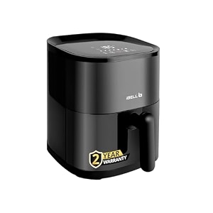 ibell aerofry420dm air fryer 42 litre - 1500w with multiple cooking options dishwasher safe non-stick coating amp adjustable temperature control black