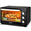 iBELL Ibleo25Lgnew 25 Liters Electric Oven Toaster Grill Otg With Rotisserie, Black, 1600 Watts